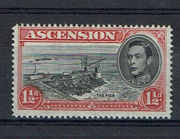 Image of Ascension SG 40cb UMM British Commonwealth Stamp